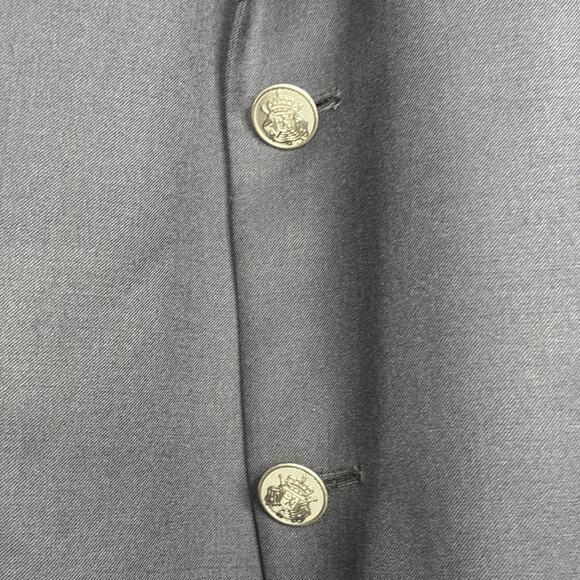 MICHAEL MICHAEL KORS Men's Sport Coat Blazer Two-Button Navy Wool Blend Size 46 - Picture 4 of 8